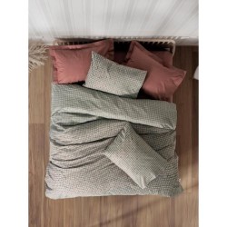Parure de lit - 1 housse de couette 220 x 240 cm + 2 taies d'oreiller