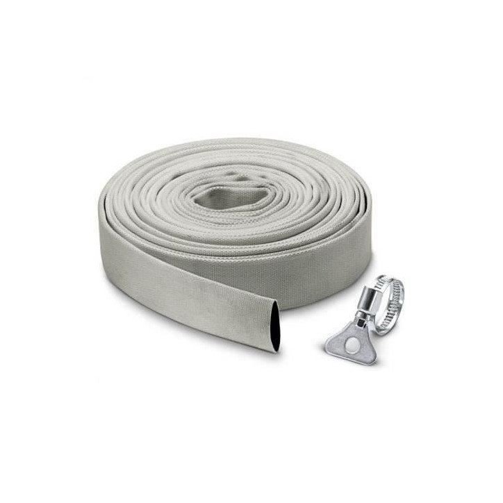 Kit tuyau plat en textile - KARCHER - 10 m x Ø 1''1/4 (32 mm) - Pratique - Débit élevé