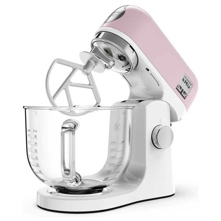 Robot pâtissier multifonction kMix KENWOOD KMX754PP - Moteur professionnel 1000W - 2 sorties pour accessoires - Bol en verre 5L Robot pâtissier multifonction kMix KENWOOD KMX754PP - Moteur professionnel 1000W - 2 sorties pour accessoires - Bol en verre 5L