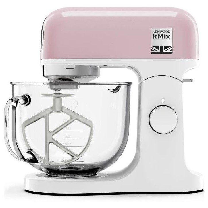 Robot pâtissier multifonction kMix KENWOOD KMX754PP - Moteur professionnel 1000W - 2 sorties pour accessoires - Bol en verre 5L Robot pâtissier multifonction kMix KENWOOD KMX754PP - Moteur professionnel 1000W - 2 sorties pour accessoires - Bol en verre 5L
