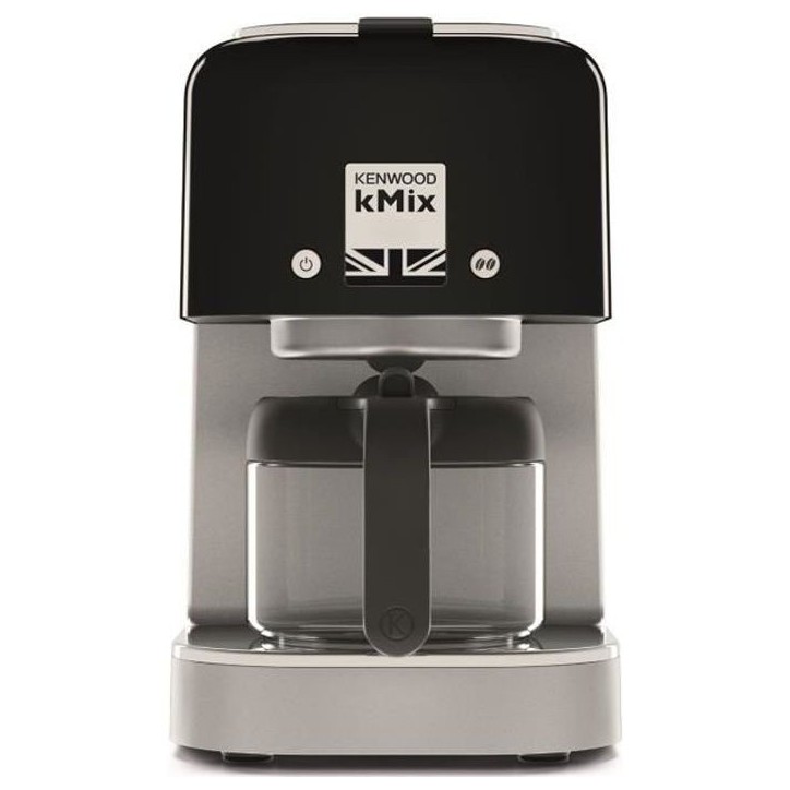 Cafetiere filtre kMix - KENWOOD - COX750BK - 1000 W - Noir - 6 tasses - Sélecteur d'arôme