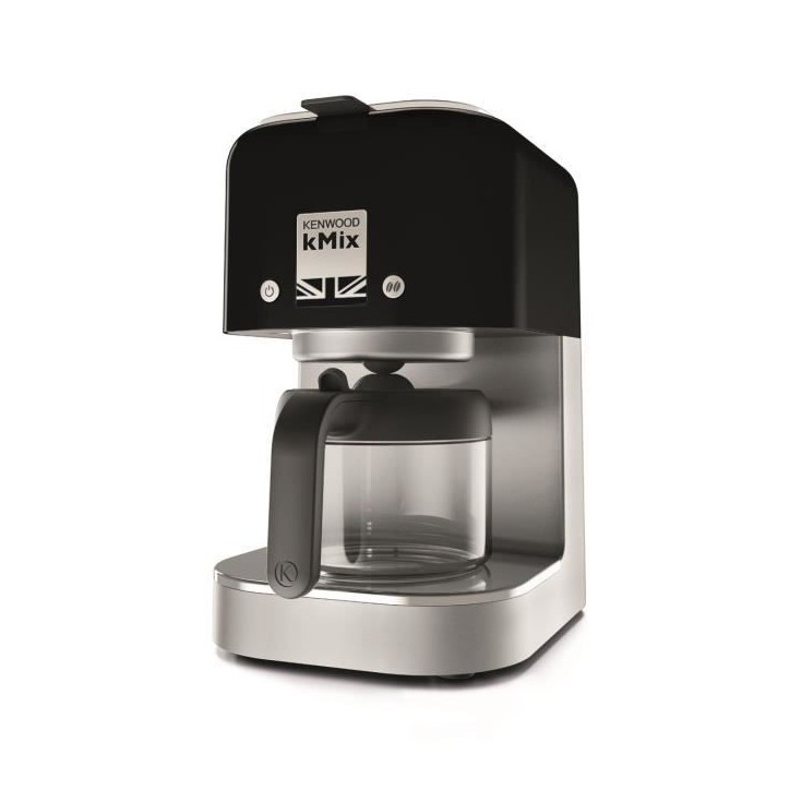 Cafetiere filtre kMix - KENWOOD - COX750BK - 1000 W - Noir - 6 tasses - Sélecteur d'arôme