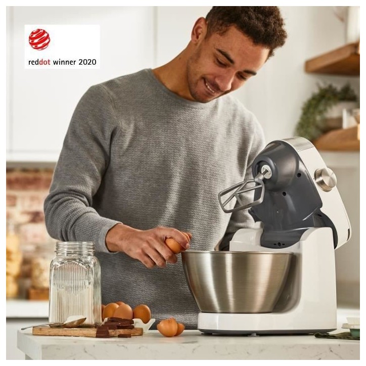 Robot patissier multifonction KENWOOD Prospero KHC291A.H0WH - Blender, Bol multifonction, 3 disques, Presse agrumes Bol inox Robot patissier multifonction KENWOOD Prospero KHC291A.H0WH - Blender, Bol multifonction, 3 disques, Presse agrumes Bol inox