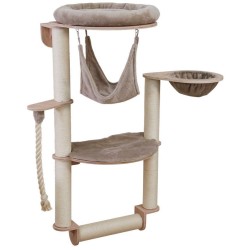 Arbre a chat mural - H. 138 cm - Dolomit Grappa Pro - KERBL - Taupe