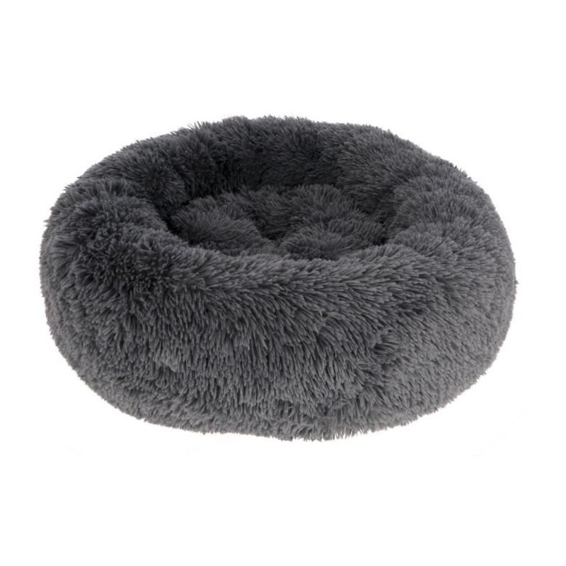Corbeille - KERBL - Fluffy - Ø60 x 18 cm - Gris