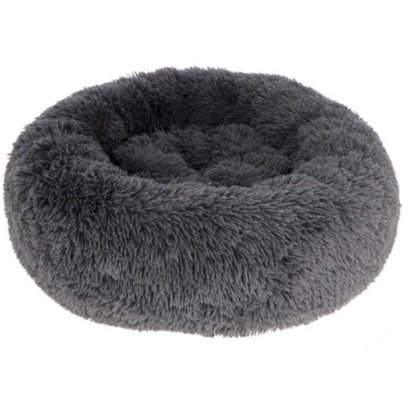 Corbeille - KERBL - Fluffy - Ø60 x 18 cm - Gris