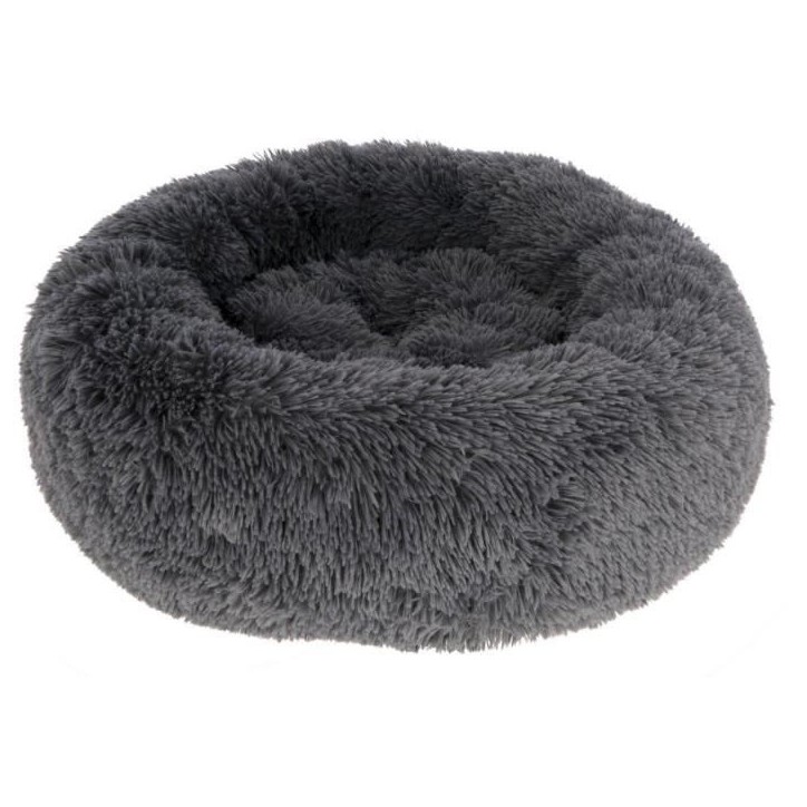 Corbeille - KERBL - Fluffy - Ø60 x 18 cm - Gris
