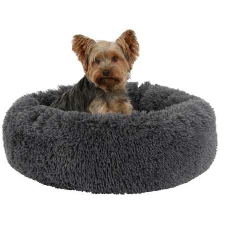 Corbeille - KERBL - Fluffy - Ø60 x 18 cm - Gris