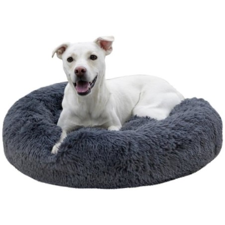 Corbeille - KERBL - Fluffy - Ø76 x 19 cm - Gris
