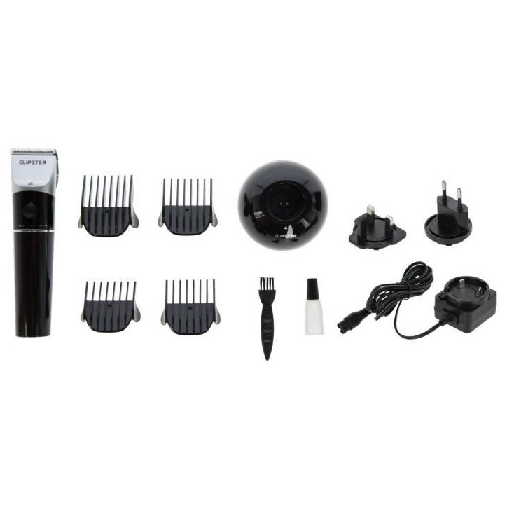 Tondeuse sans fil - KERBL Clipster DeloX - Sur batterie - Noir