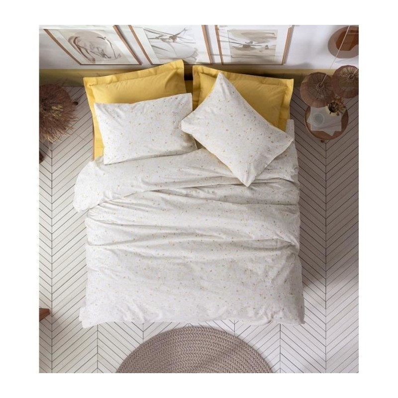 Parure de lit - 1 housse de couette 220 x 240 cm + 2 taies d'oreiller Parure de lit - 1 housse de couette 220 x 240 cm + 2 taies d'oreiller