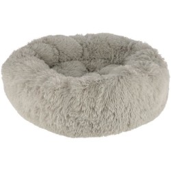 Corbeille - KERBL - Fluffy - Ø60 x 18 cm - Gris clair