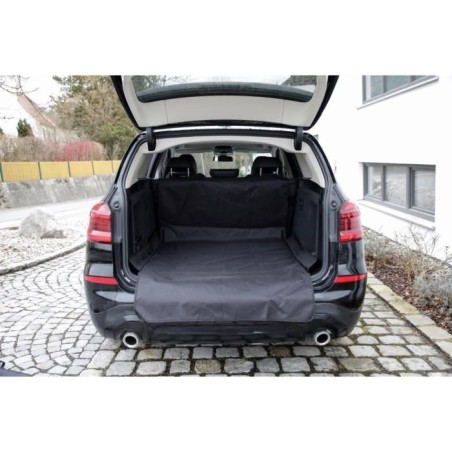 Couverture de protection voiture - KERBL - Economy - Noir - Rembourrée et lavable a 30°C - Oxford résistant