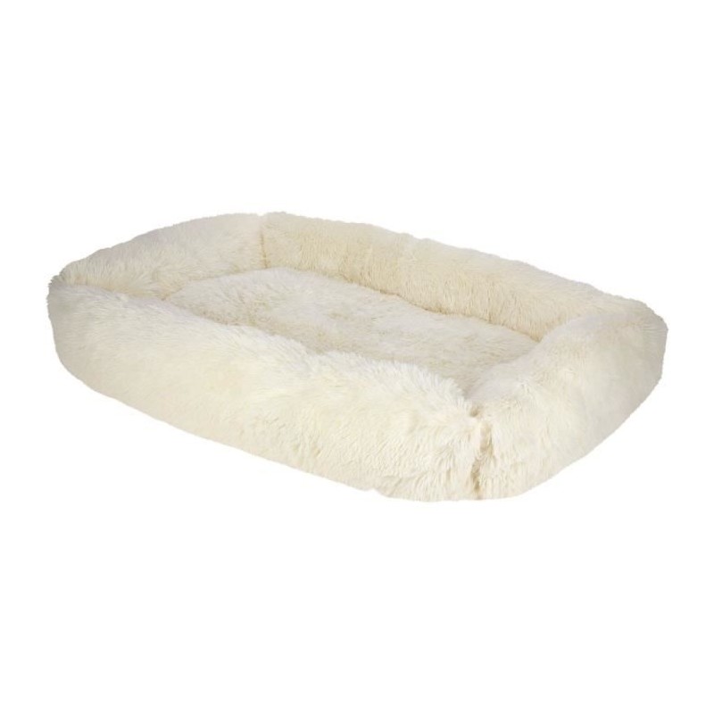 Corbeille - KERBL - Fluffy - 100 x 70 cm - Creme