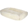 Corbeille - KERBL - Fluffy - 100 x 70 cm - Creme