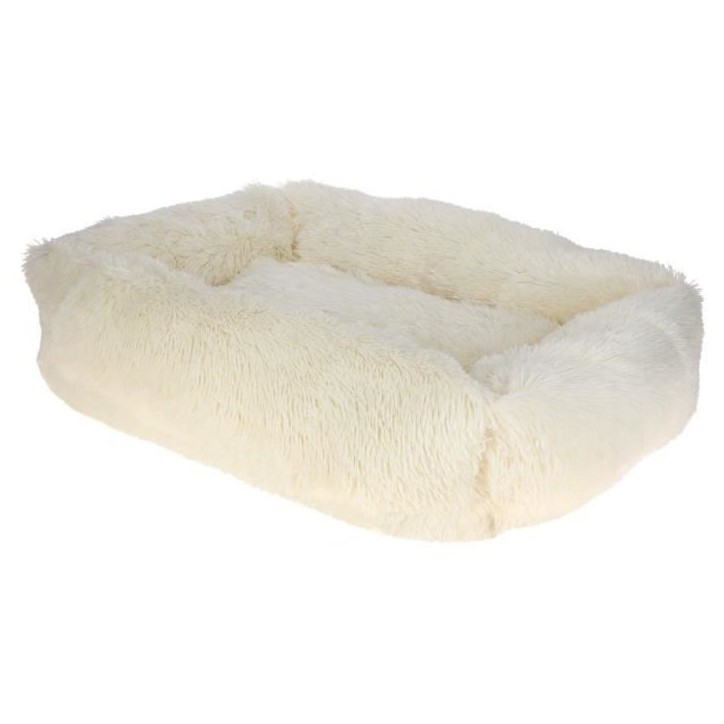 Corbeille - KERBL - Fluffy - 100 x 70 cm - Creme