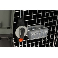 Box de transport - KERBL - Eco - Gris/vert - 70 × 50 × 51,5 cm