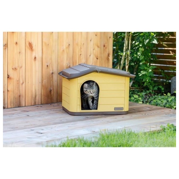Maisonnette - KERBL - Paola Eco - 60 x 51 x 41 cm - Pour chat Maisonnette - KERBL - Paola Eco - 60 x 51 x 41 cm - Pour chat