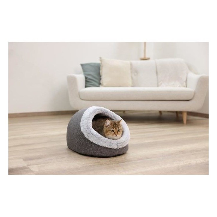 KERBL - Igloo pour chats - JANA - 35 x 41 x 30 cm - Gris KERBL - Igloo pour chats - JANA - 35 x 41 x 30 cm - Gris