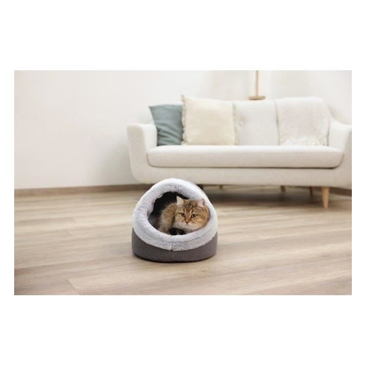 KERBL - Igloo pour chats - JANA - 35 x 41 x 30 cm - Gris KERBL - Igloo pour chats - JANA - 35 x 41 x 30 cm - Gris