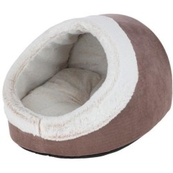 KERBL - Igloo pour chats - JANA - 43 x 54 x 35 cm - Marron