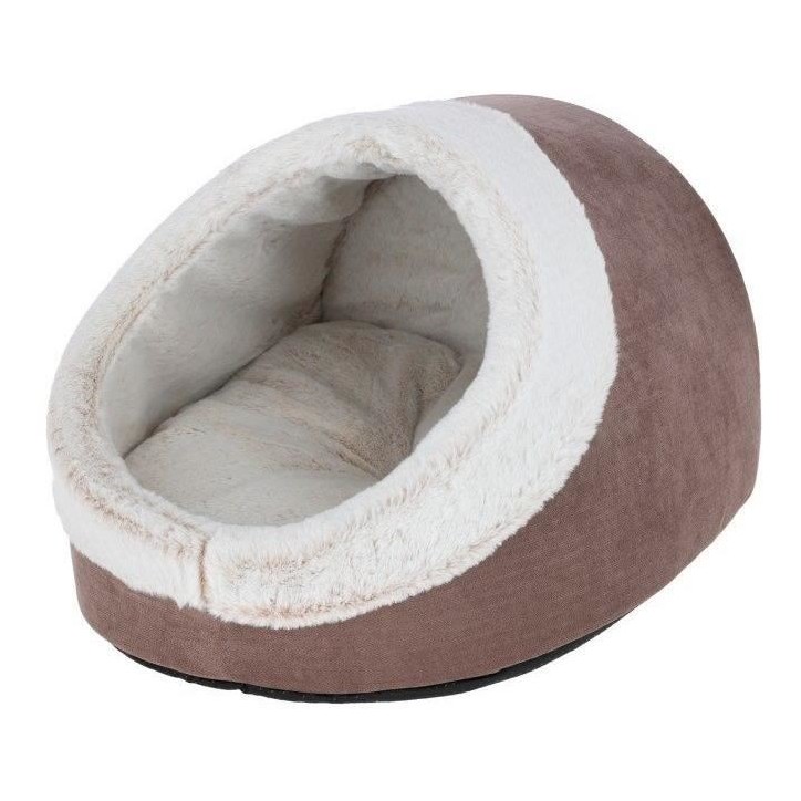 KERBL - Igloo pour chats - JANA - 43 x 54 x 35 cm - Marron