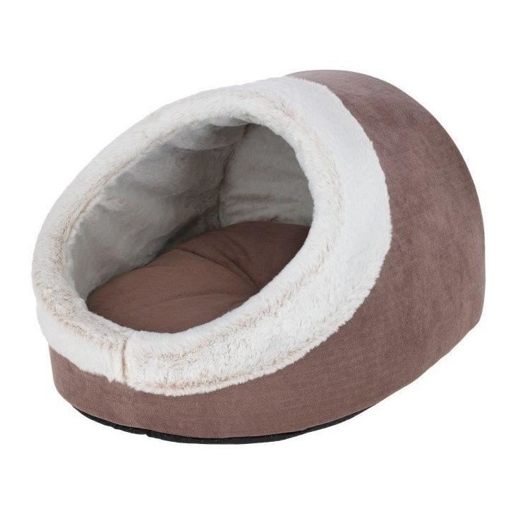 KERBL - Igloo pour chats - JANA - 43 x 54 x 35 cm - Marron