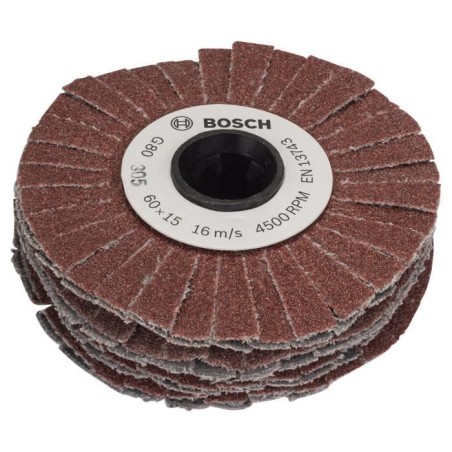 Cylindre abrasif Bosch - (Accesssoire pour Texoro, Grain 80, Largeur 1