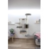 Arbre a chat mural - H. 185 cm - Dolomit XL Tofana - KERBL - Gris