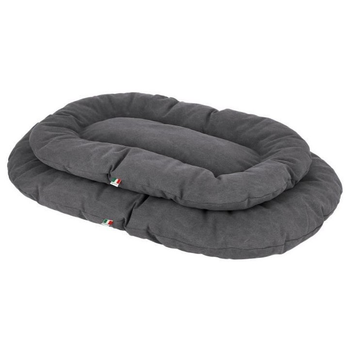 Coussin - KERBL - Lucca - 80 x 54 cm - Gris