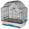 Cage pour oiseaux - KERBL - Daisy - 56 x 36,5 x 62 cm - Beige et bleu Cage pour oiseaux - KERBL - Daisy - 56 x 36,5 x 62 cm - Beige et bleu
