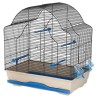 Cage pour oiseaux - KERBL - Daisy - 56 x 36,5 x 62 cm - Beige et bleu Cage pour oiseaux - KERBL - Daisy - 56 x 36,5 x 62 cm - Beige et bleu