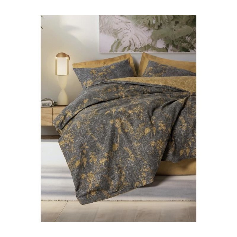 Parure de lit - 1 housse de couette 220 x 240 cm + 2 taies d'oreiller Parure de lit - 1 housse de couette 220 x 240 cm + 2 taies d'oreiller