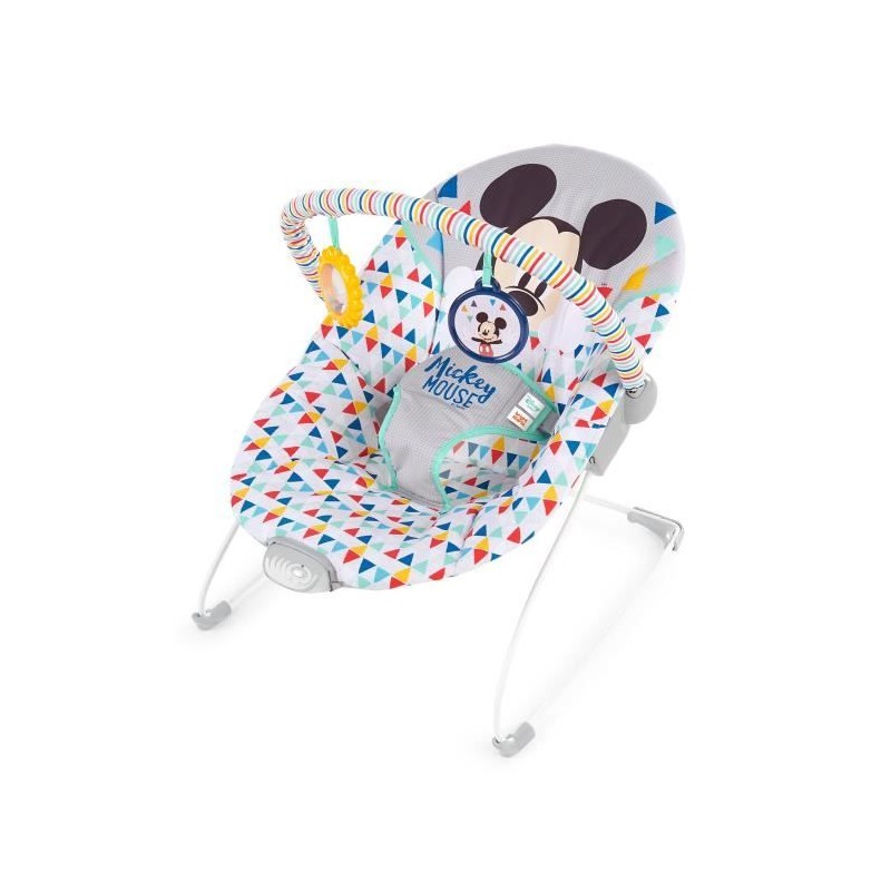 DISNEY BABY Transat Mickey Triangles Multicolores, Vibrations, 2 Jouet
