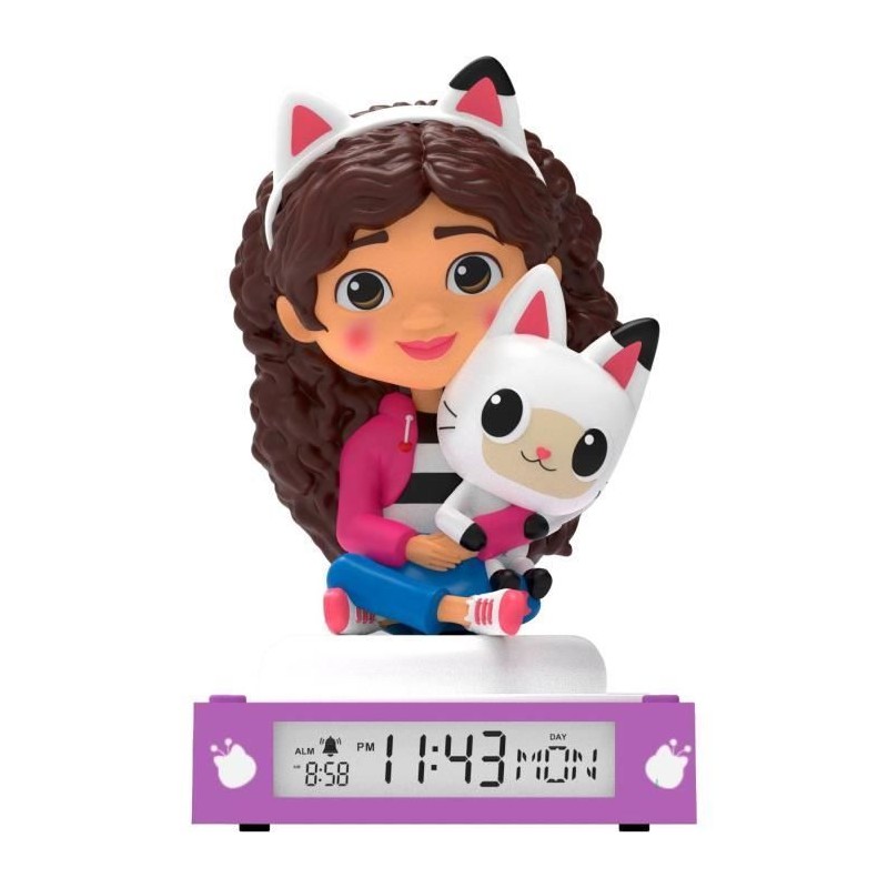 Réveil figurine 3D Gabby´s Dollhouse - KIDS LICENSING - GD00095