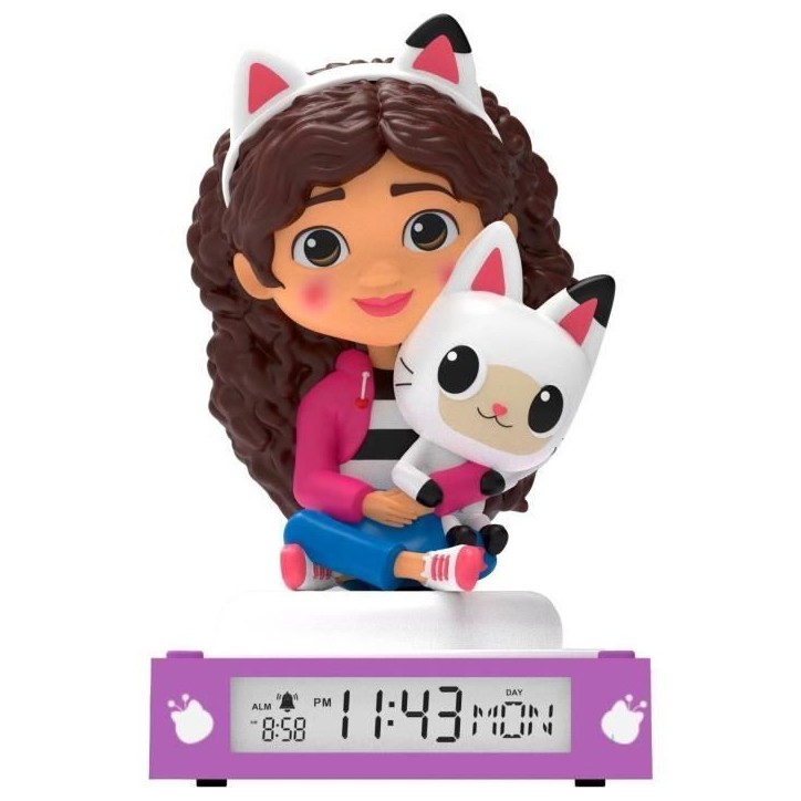 Réveil figurine 3D Gabby´s Dollhouse - KIDS LICENSING - GD00095