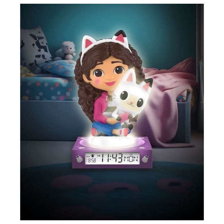 Réveil figurine 3D Gabby´s Dollhouse - KIDS LICENSING - GD00095