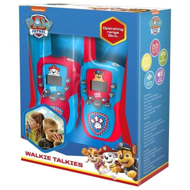 Talkie walkie Paw Patrol - KIDS LICENSING - PW19915