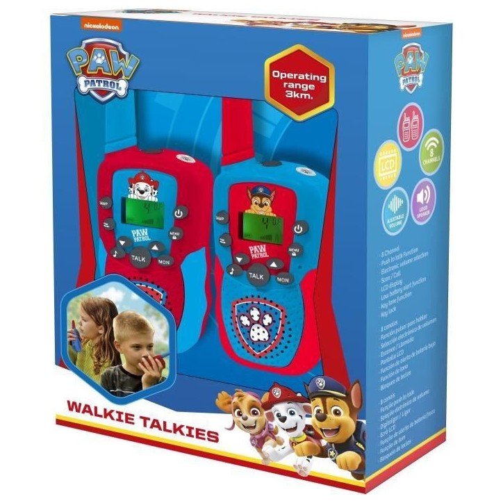 Talkie walkie Paw Patrol - KIDS LICENSING - PW19915