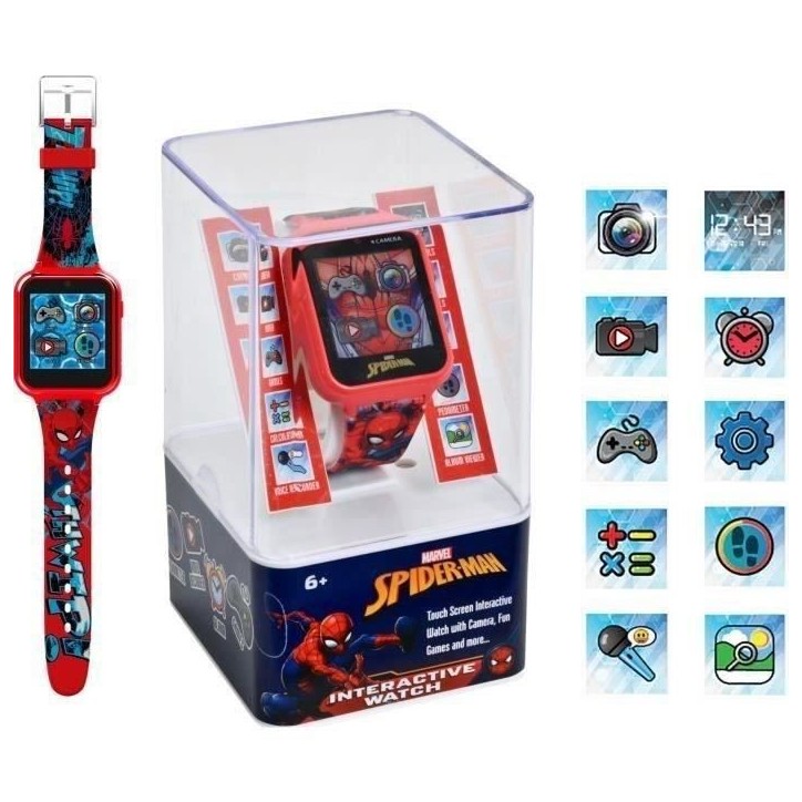 Montre interactive Spiderman - KIDS LICENSING - SPD4588