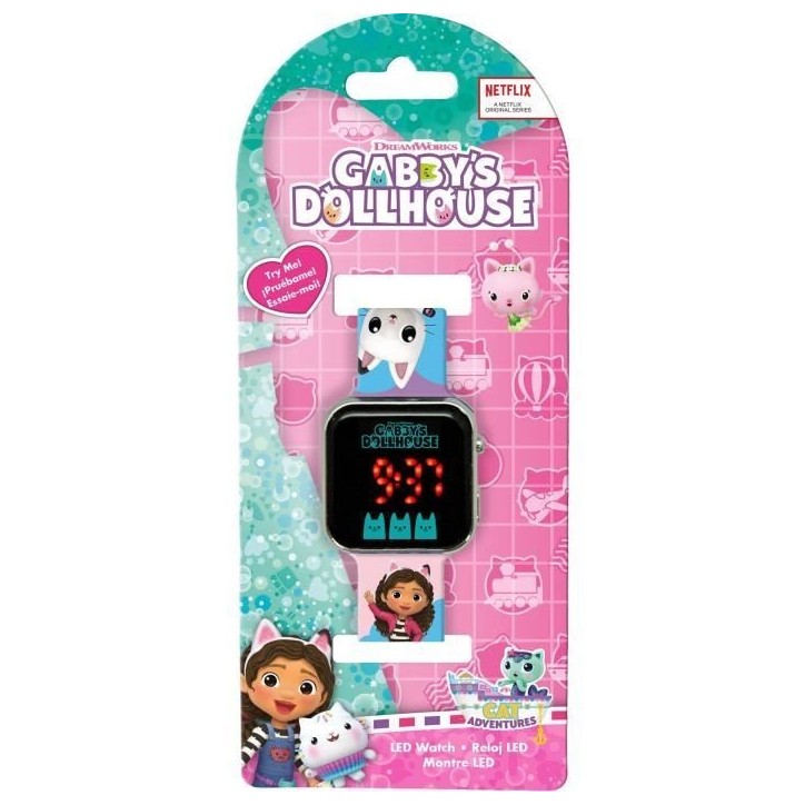 Montre LED Gabby´S Dollhouse - KIDS LICENSING - GD00019