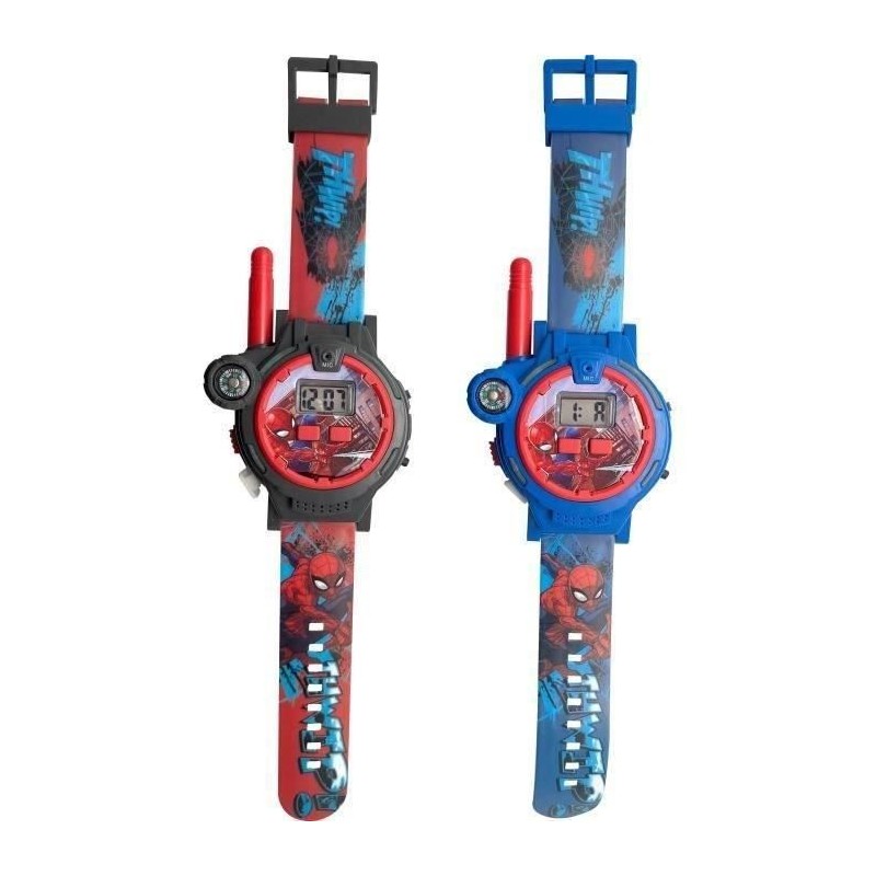 Montre 2 en 1 Talkie WALKIE Spiderman - KIDS LICENSING - SPD40156 Montre 2 en 1 Talkie WALKIE Spiderman - KIDS LICENSING - SPD40156