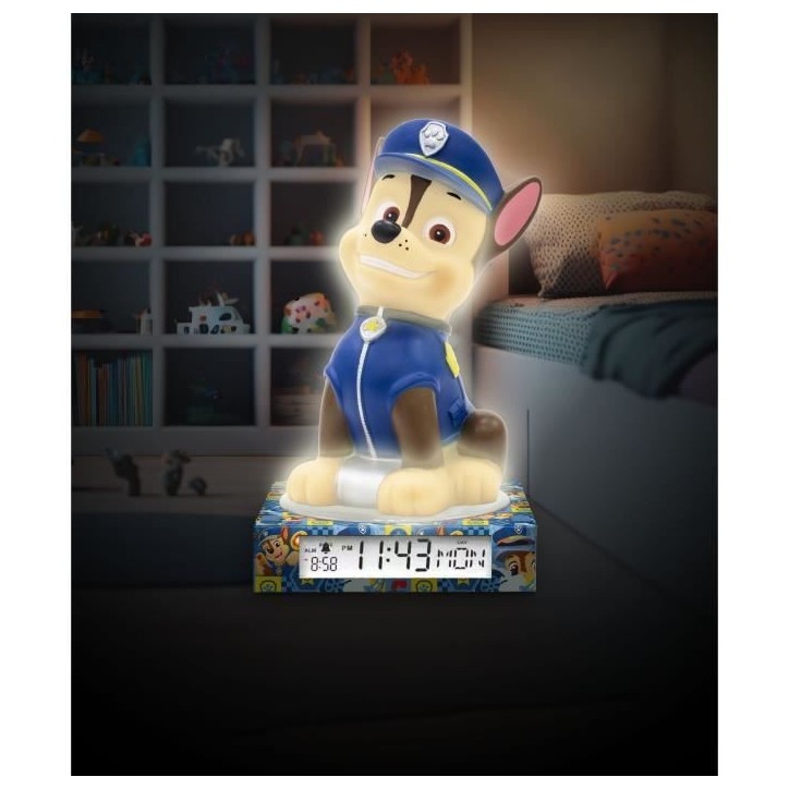 Réveil figurine 3D Paw Patrol - KIDS LICENSING - PW19972