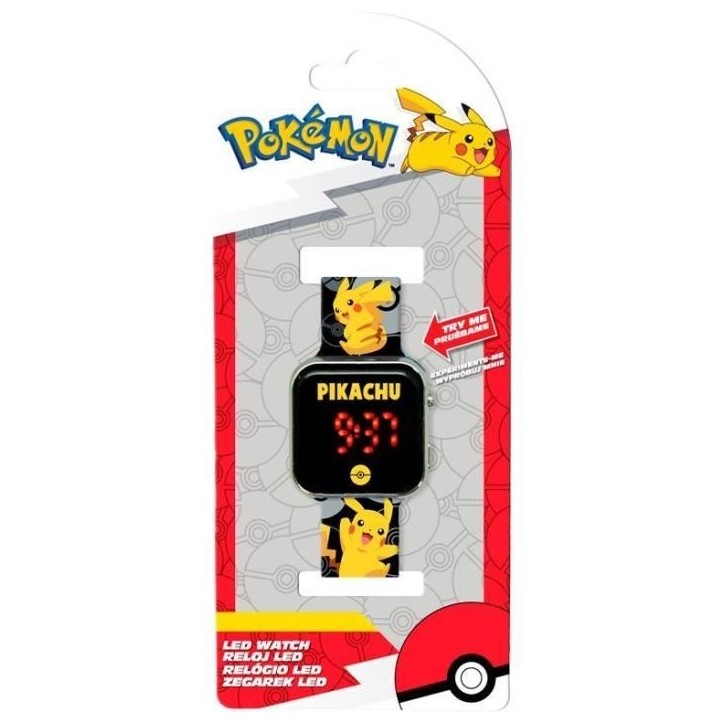Montre LED Pokemon - KIDS LICENSING - POK4402
