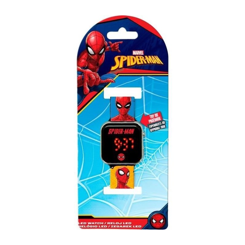 Montre LED Spiderman - KIDS LICENSING - SPD4903 Montre LED Spiderman - KIDS LICENSING - SPD4903