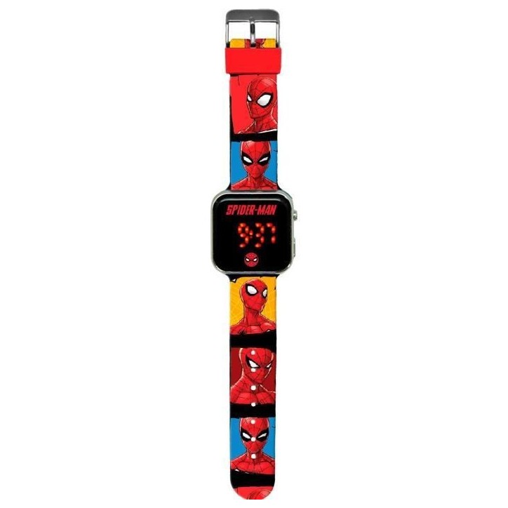 Montre LED Spiderman - KIDS LICENSING - SPD4903