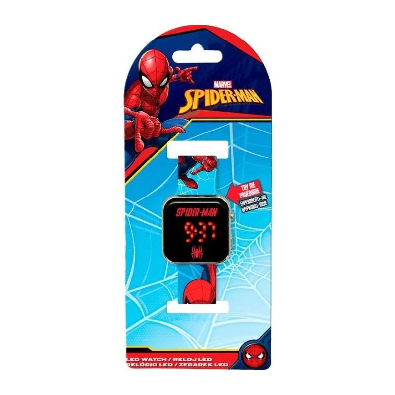 Montre LED Spiderman - KIDS LICENSING - SPD4987 Montre LED Spiderman - KIDS LICENSING - SPD4987