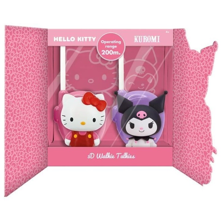 Talkie walkie 3D Hello Kitty & Friends - KIDS LICENSING - HK50203