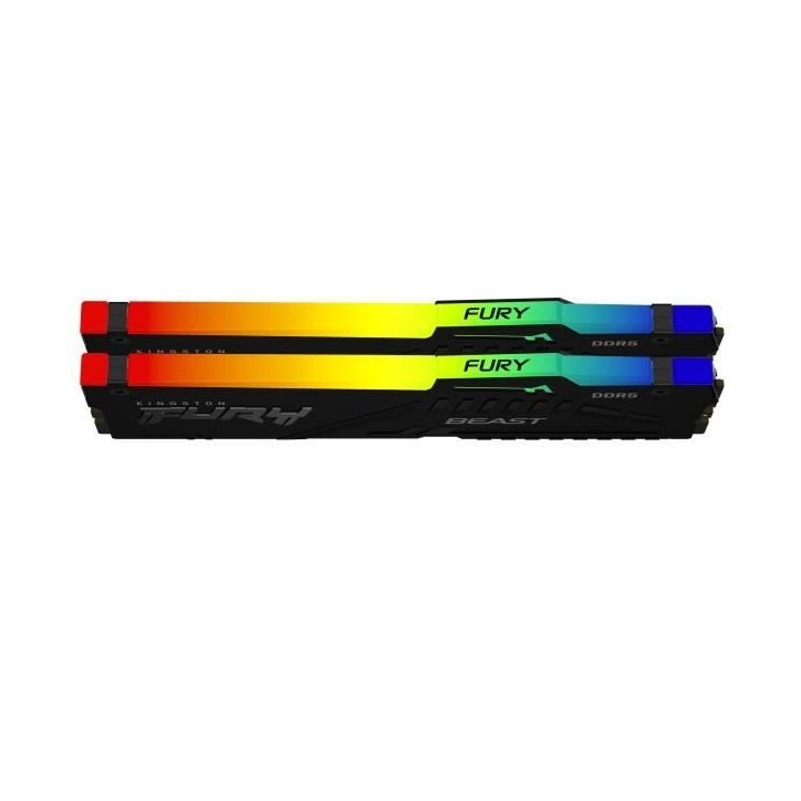 Mémoire RAM - KINGSTON - FURY Beast - 32 Go (2 x 16 Go) - DDR5 - 5600 Mhz CL40