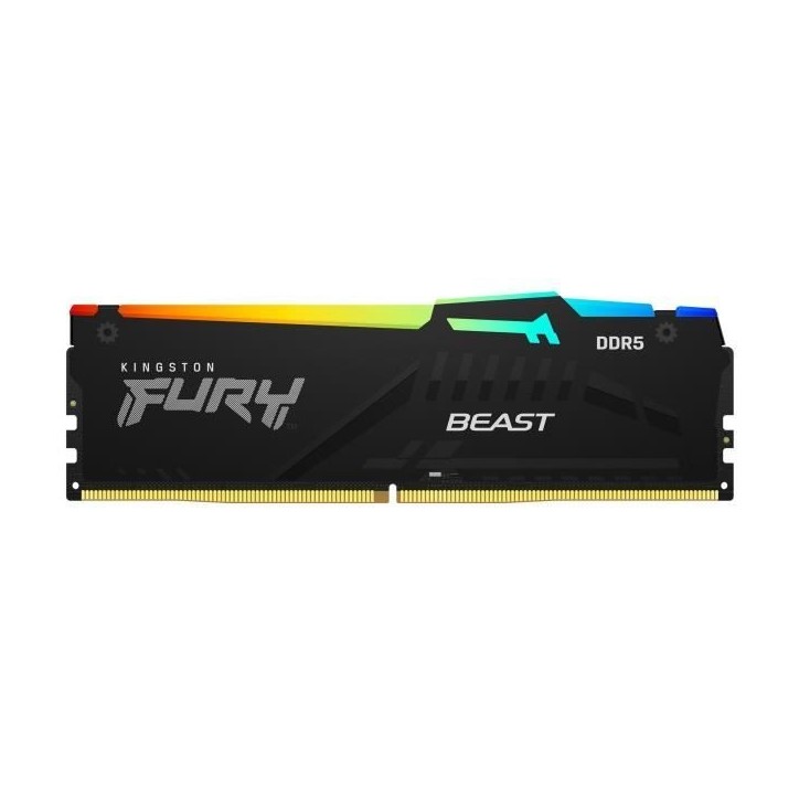 Mémoire RAM - KINGSTON - FURY Beast - 32 Go (2 x 16 Go) - DDR5 - 5600 Mhz CL40